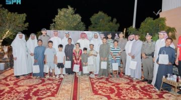 مأدبة إفطار لأيتام «أحد المسارحة»