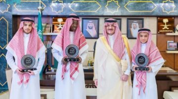 أمير الشرقية يكرّم الفائزين في مسابقة القرآن الكريم بموسم نادي القادسية الرمضاني