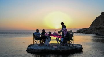 إفطار رمضان.. من المنازل.. إلى الجبال والشواطئ