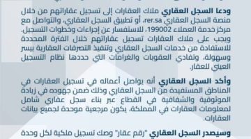 تسجيل 159 قطعة عقاريَّة في الجموم