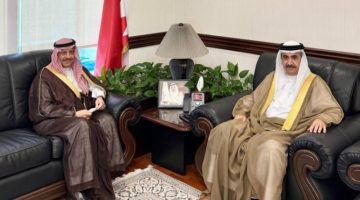 النائب العام البحريني يلتقي سفير خادم الحرمين