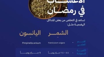 فوائد الشمر واليانسون في تحسين الهضم مع ضرورة الحذر في الاستخدام