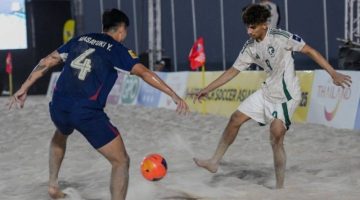 أخضر الشاطئية يتجاوز تايلاند ويصل لنصف نهائي كأس آسيا