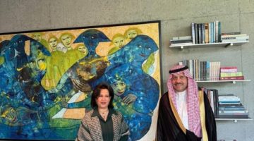 الشيخة مي آل خليفة تلتقي سفير خادم الحرمين الشريفين لدى البحرين