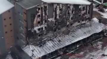 اندلاع حريق بمنتجع تزلج يودي بحياة شخص في تركيا