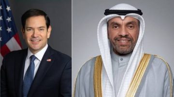 وزيرا خارجية الكويت وأمريكا يبحثان المستجدات الإقليمية والدولية