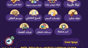 فعاليات متنوعة وعروض حية على مدى يومين برفحاء احتفاء عيد الفطر