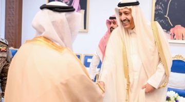 أمير منطقة الباحة يستقبل المهنئين بعيد الفطر