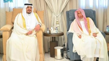 نائب أمير منطقة الرياض يزور سماحة مفتي عام المملكة