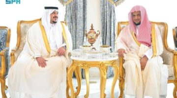 نائب أمير منطقة الرياض يزور النائب العام