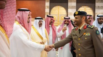 نائب امير منطقة مكة المكرمة يستقبل المهنئين بـعيد الفطر