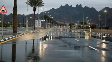 40 محطة رصد تُسجّل هطول أمطار في 9 مناطق