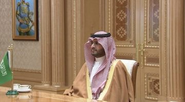 رئيس تركمانستان يستقبل الأمير تركي بن محمد بن فهد