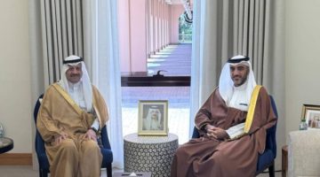 وزير شؤون مجلس وزراء البحرين يلتقي سفير المملكة