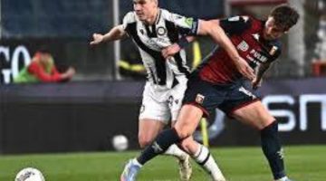 الدوري الإيطالي.. جنوى يفوز على أودينيزي