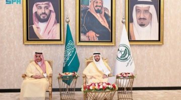 الأمير سعود بن نهار يستقبل المهنئين بمناسبة عيد الفطر