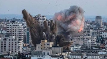 استشهاد (10) فلسطينيين في قصف إسرائيلي وسط قطاع غزة 