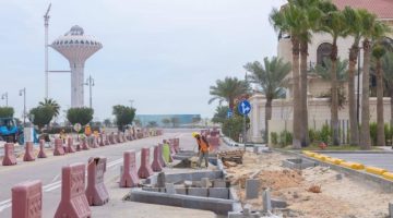إطلاق المرحلة الثانية من برنامج تطوير وأنسنة الطرق لـ 5 مواقع حيوية في الخبر