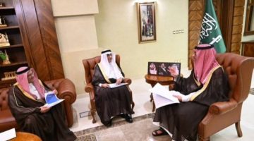 محافظ جدة يستقبل رئيس مجلس مديري مطارات جدة