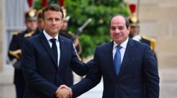 الرئيسان المصري والفرنسي يناقشان التطورات في المنطقة